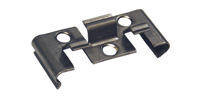Montageclip Edelstahl Silber