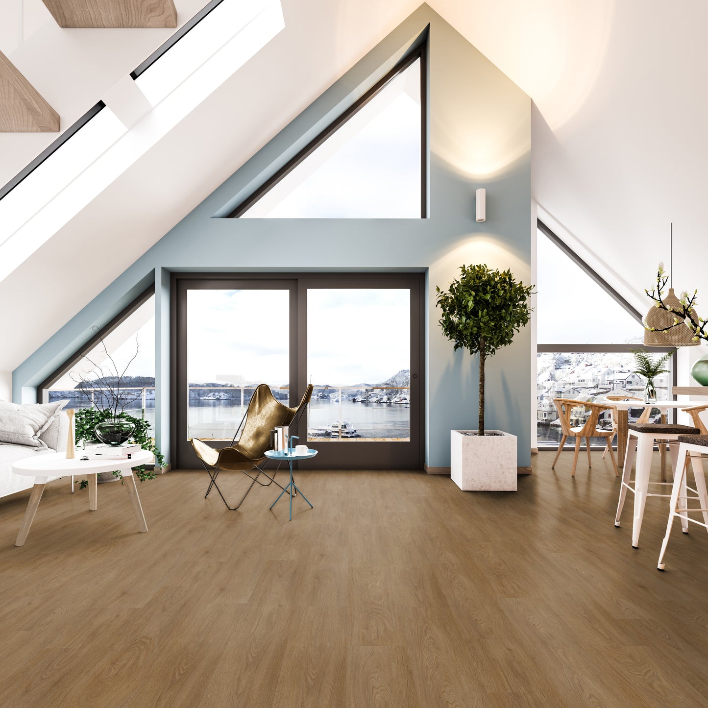 Gerflor SENSO PREMIUM RIGID ACOUSTIC | COUNTRY BROWN (EIR) 1627
