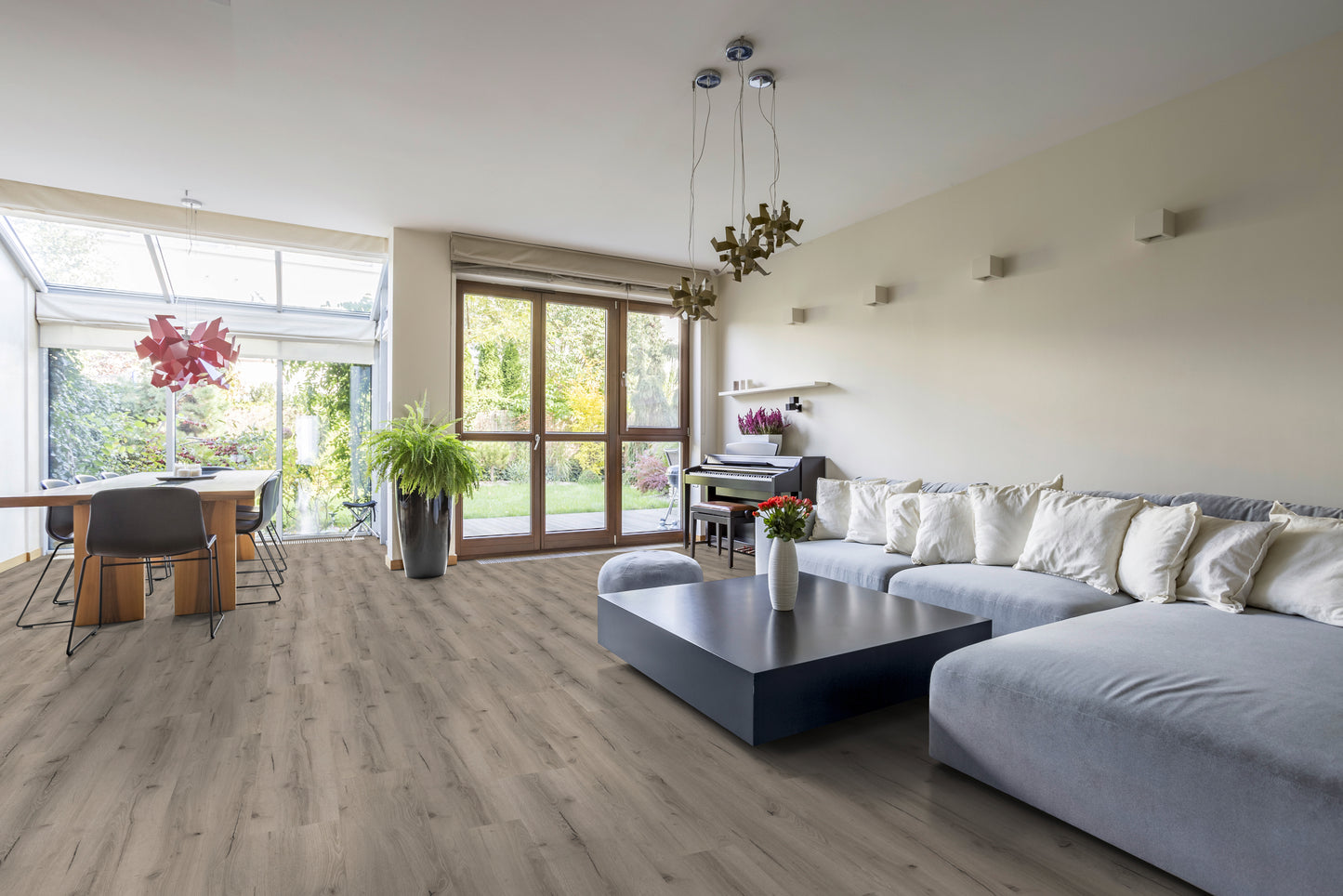 Eiche Gold Citrine Klebevinyl