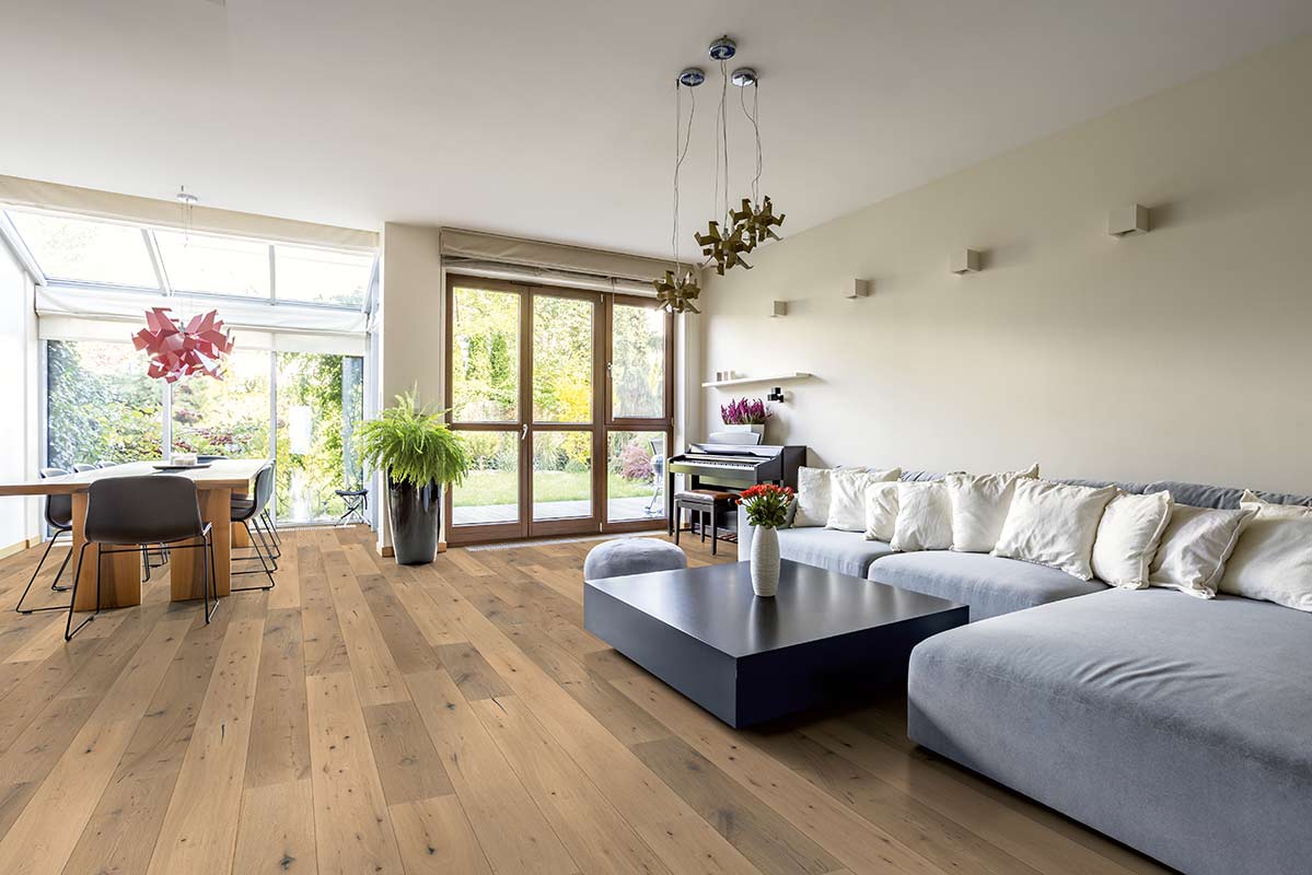 Fertigparkett Eiche Landhausdiele Ranero Weiß