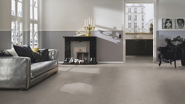 Klick-Vinyl in Betonoptik