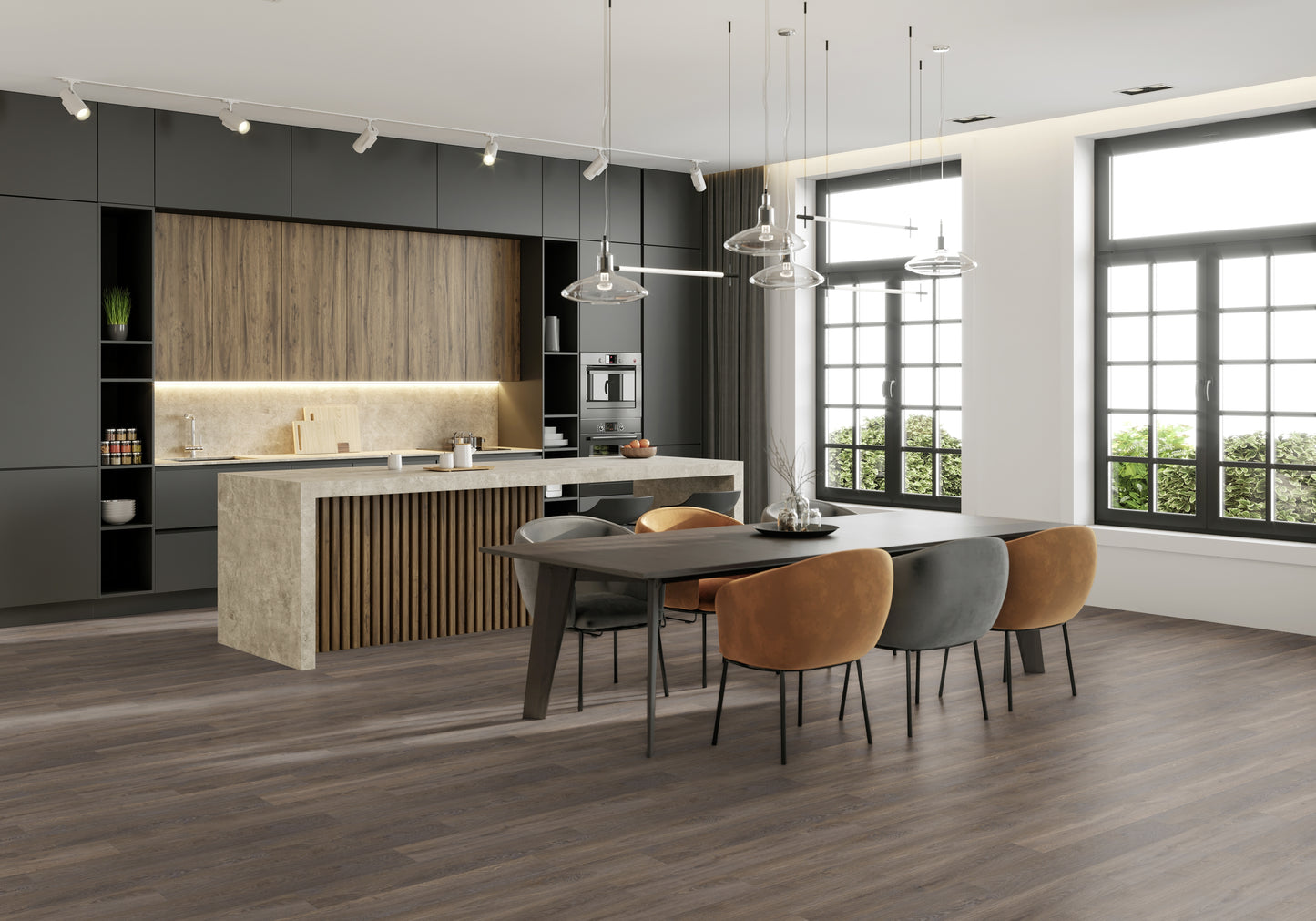 Gerflor SENSO PREMIUM CLIC | CLEVELAND DARK 0728