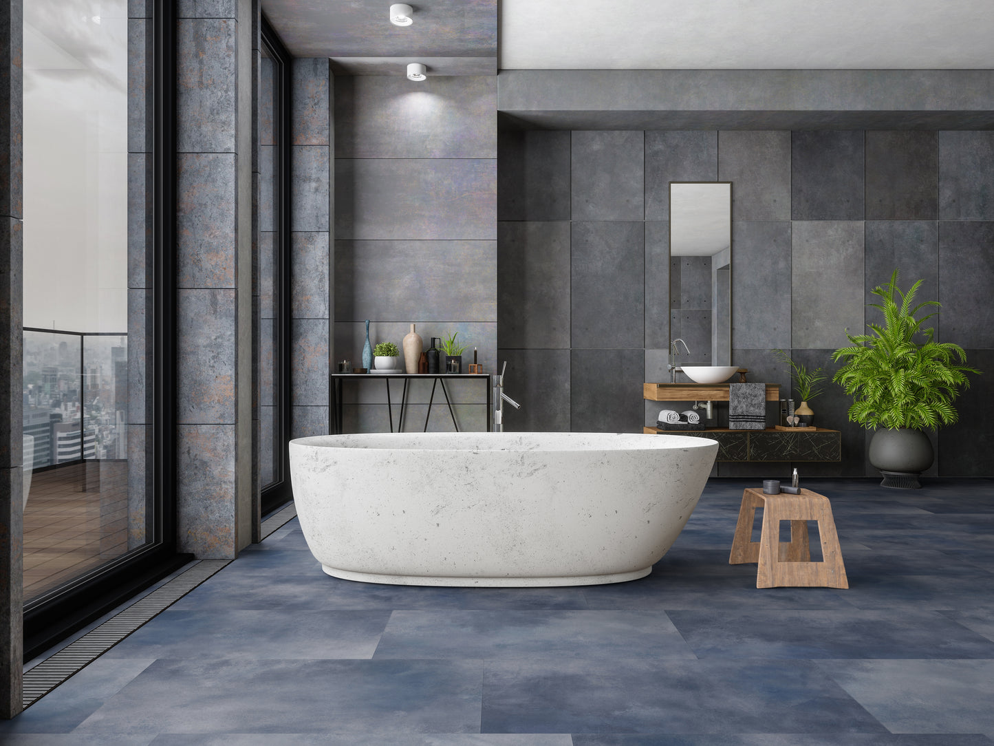 Gerflor Virtuo 55 Klebevinyl | ACUARELA INK 1475