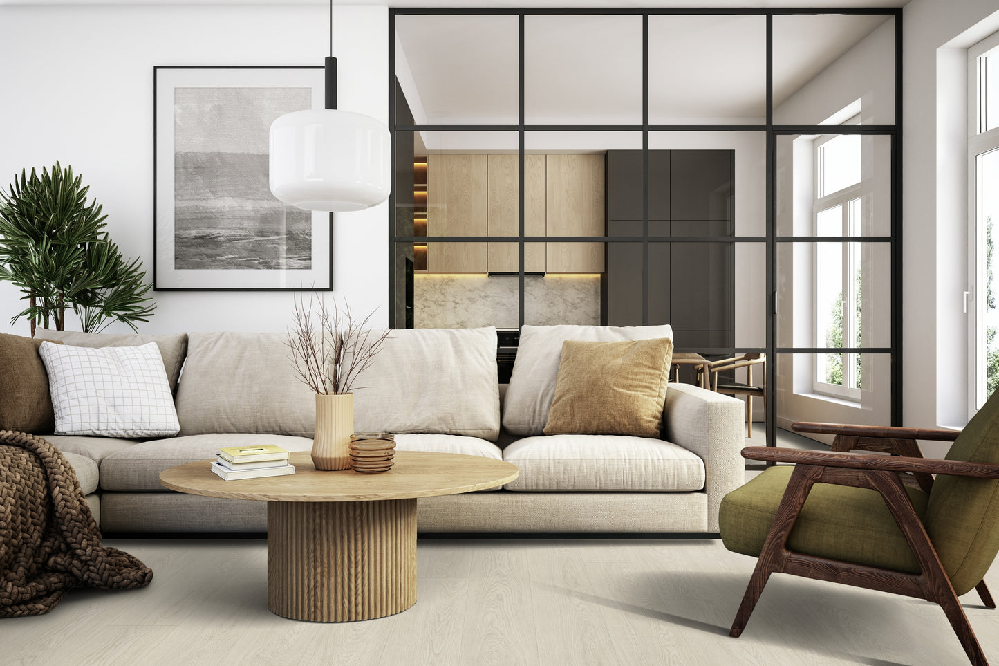 Gerflor SENSO PREMIUM Klickvinyl| FJORD LIGHT OAK (EIR) 1509