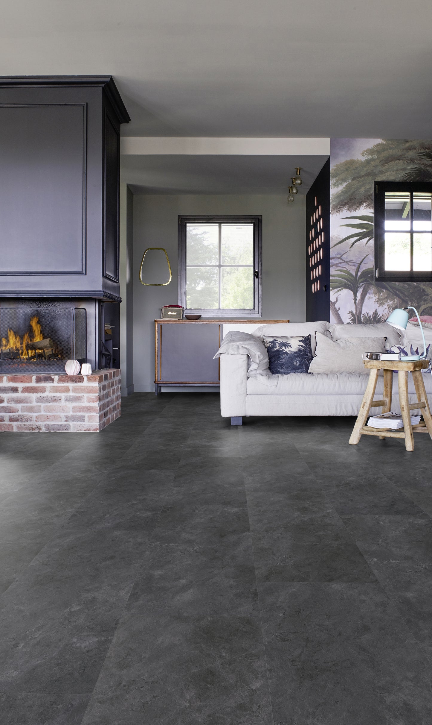 Gerflor SENSO PREMIUM RIGID ACOUSTIC | GREY MARBLE Fliese 1539