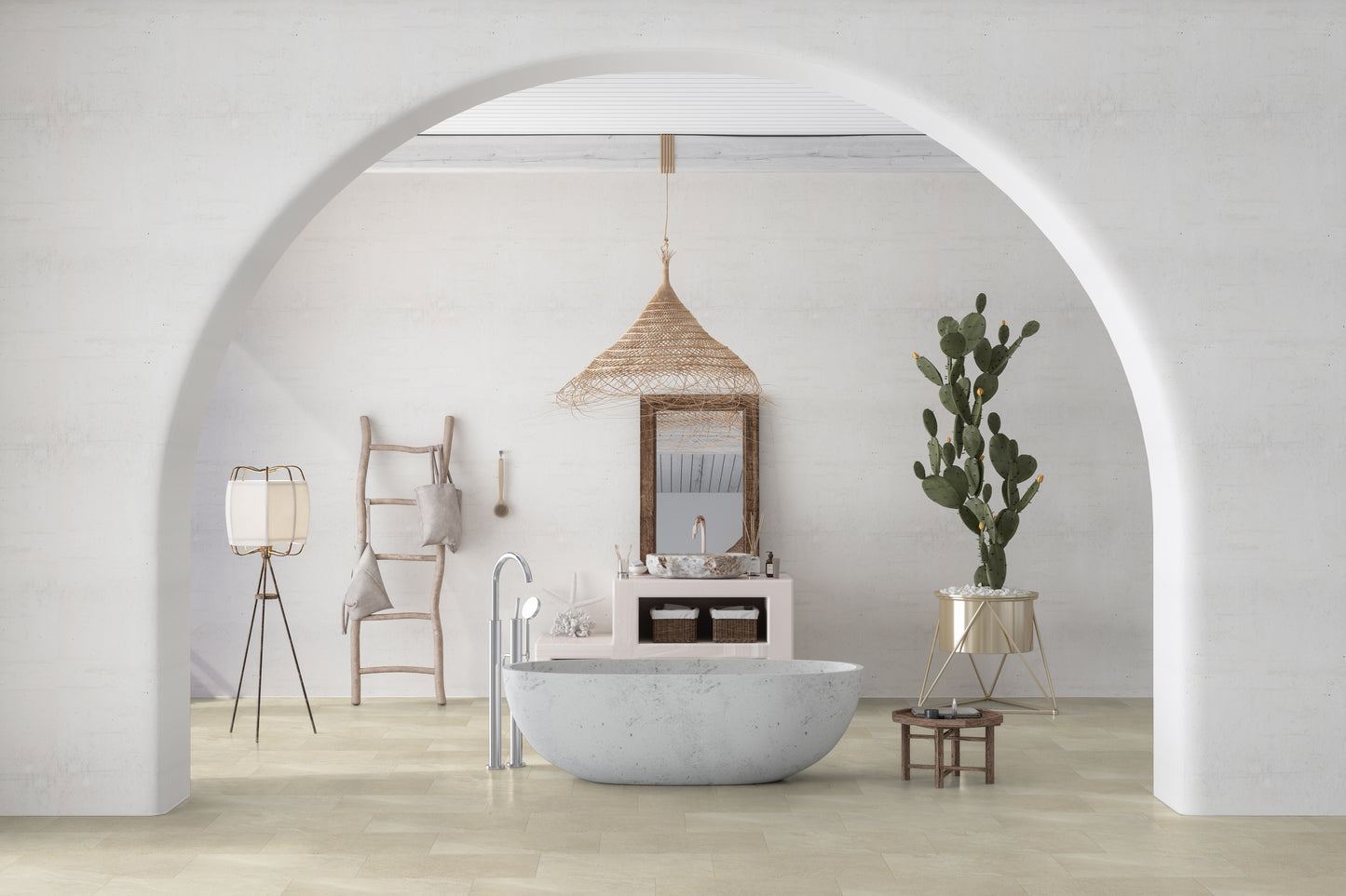 Gerflor SENSO PREMIUM RIGID ACOUSTIC | SANDY STONE Fliese 1611