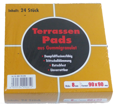 Ferax Terrassenpad 8mm