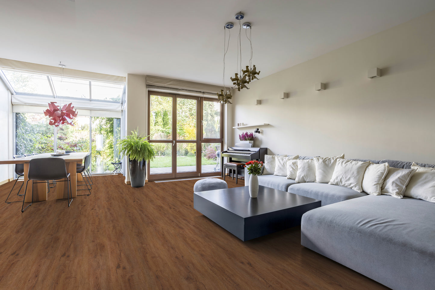 Eiche Klickvinyl Starlight Quarz