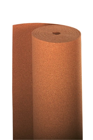 Trittschalldämmung 2mm Rollenkork 1m x 10lfm