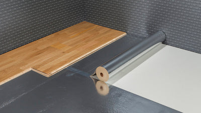 Trittschalldämmung SilentPUR ALU 2mm