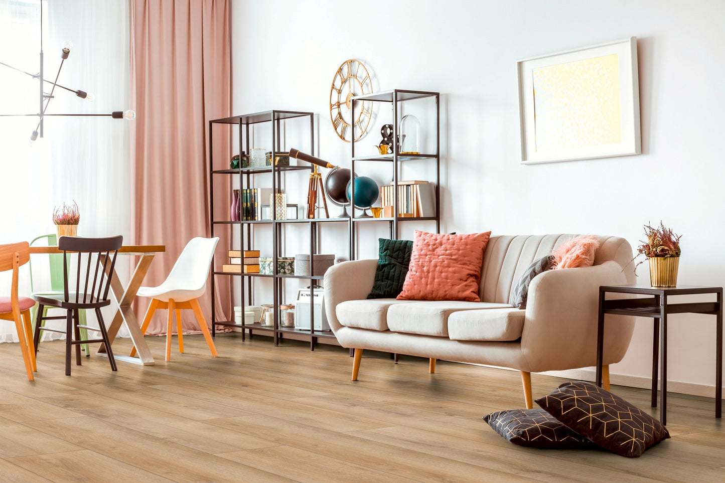 Kronotex Serie Laminat Advanced Plus Sommer Eiche natur D3903