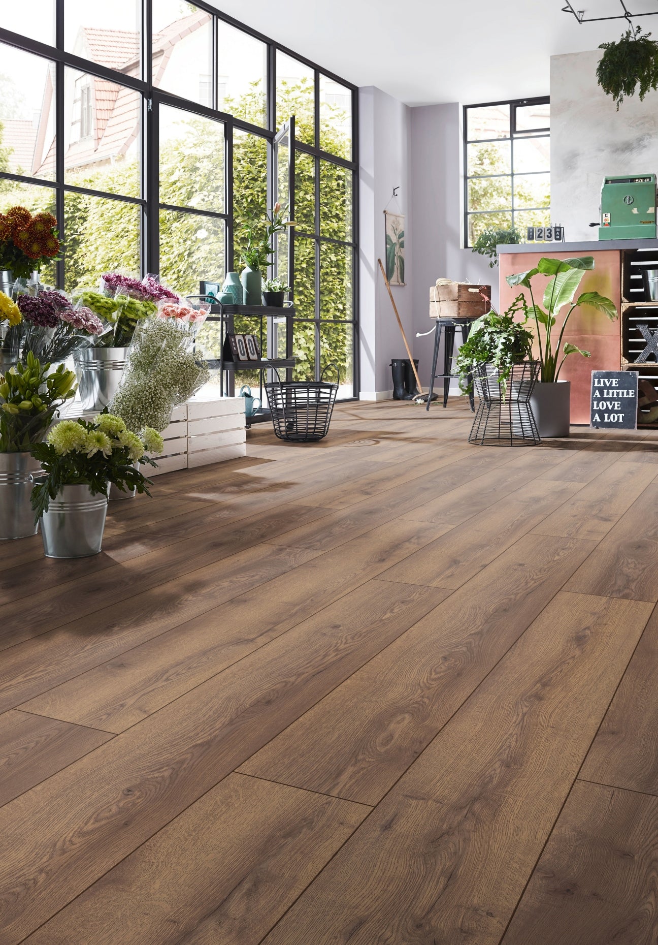 Kronotex Laminat Mammut Plus Berg Eiche braun D4726