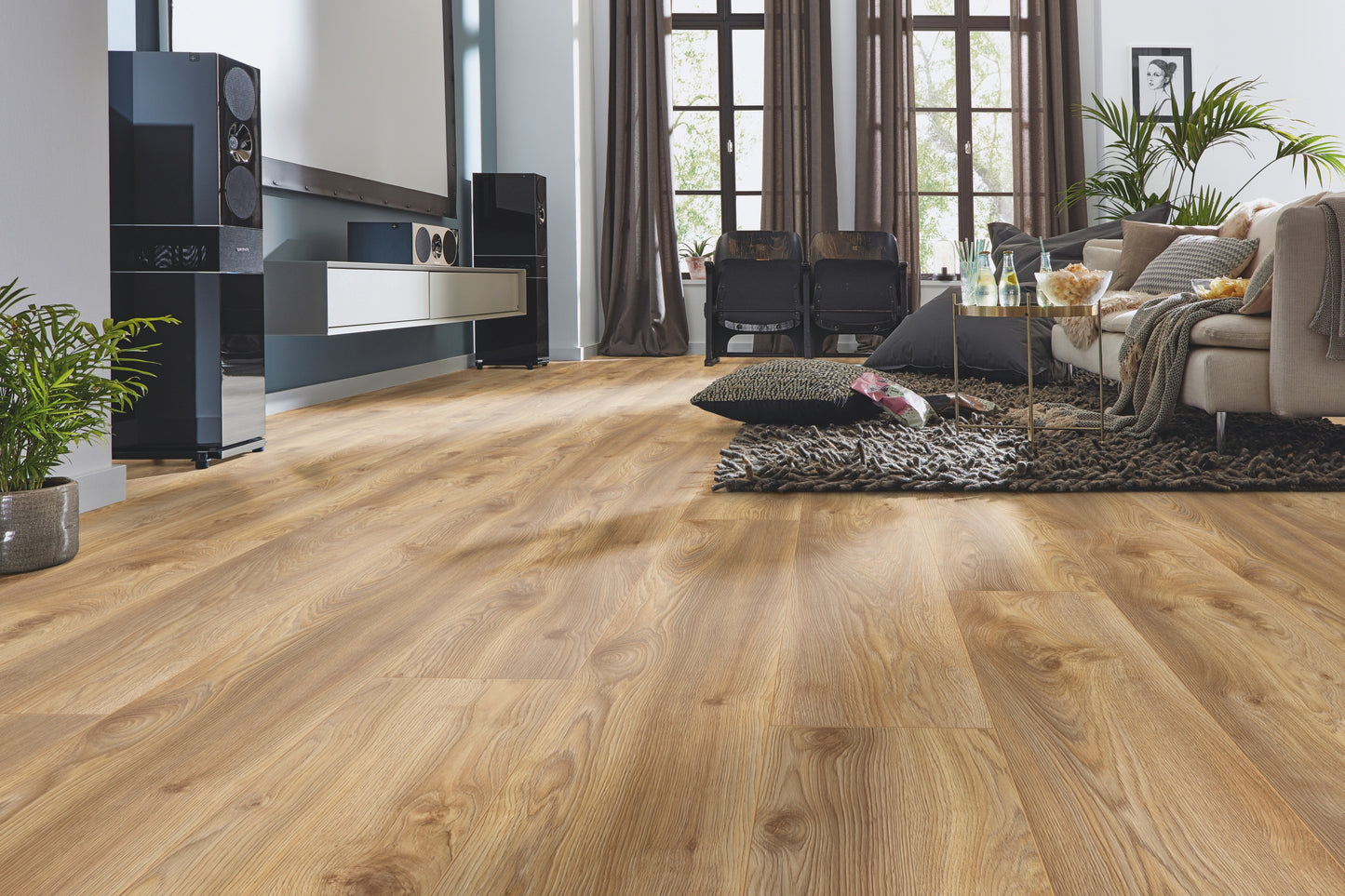 Kronotex Laminat Mammut Plus Makro Eiche Natur D4794