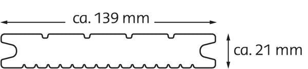 DIE KOMPAKTE Massivdiele - WPC Terrassendiele