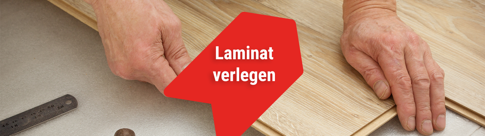 Laminat verlegen