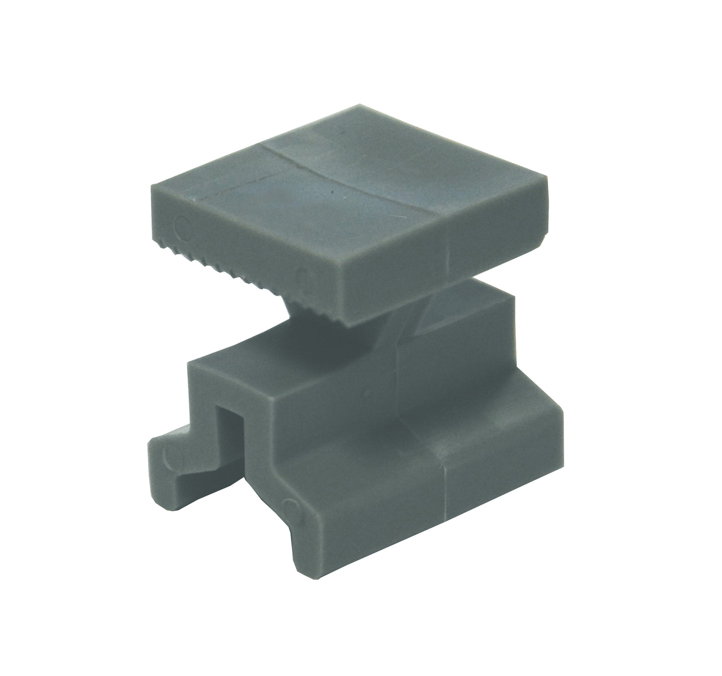 Montageclip Kunststoff grau