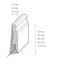 Altbausockelleiste MDF