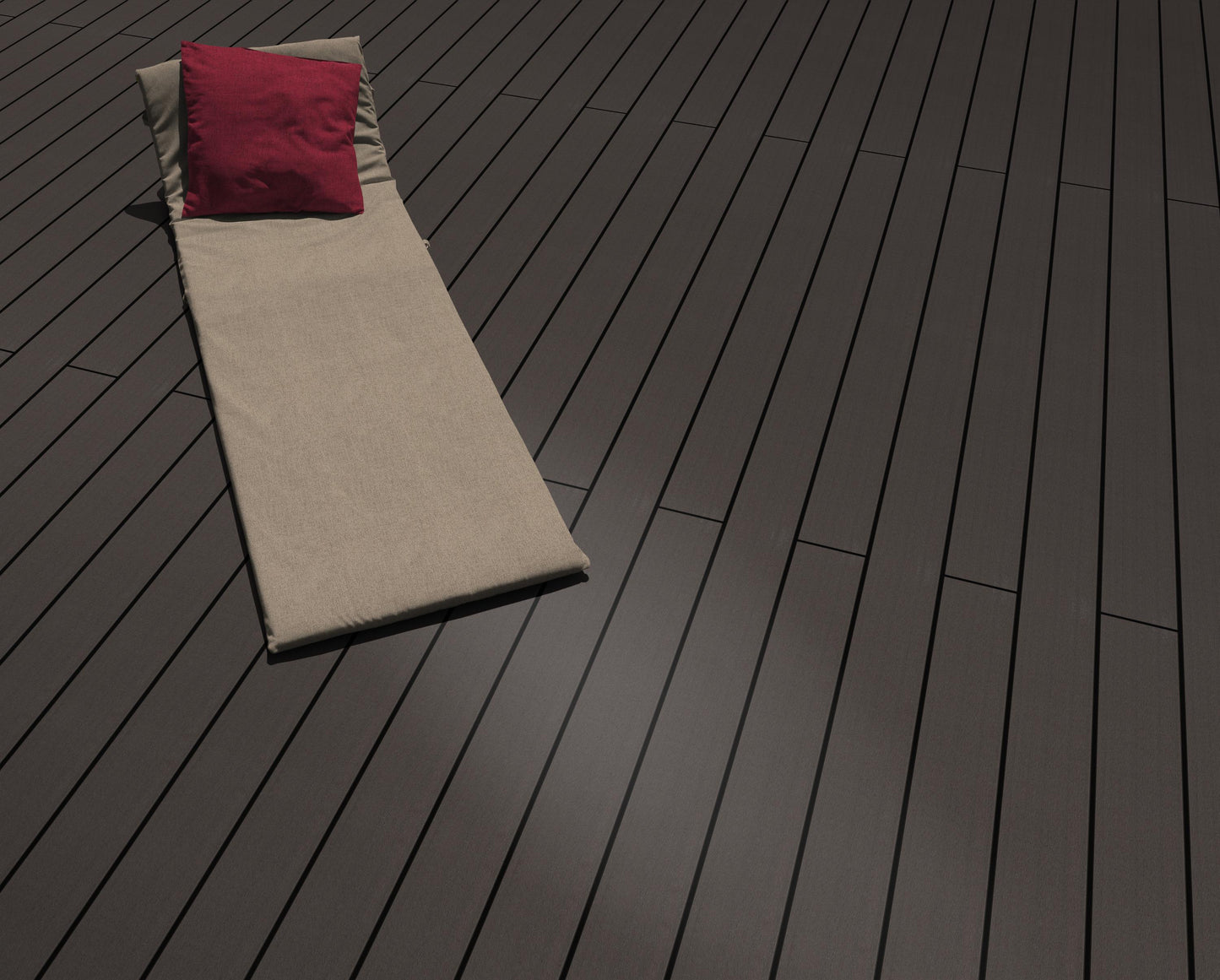 BPC Terrassendiele Massivprofil Profi