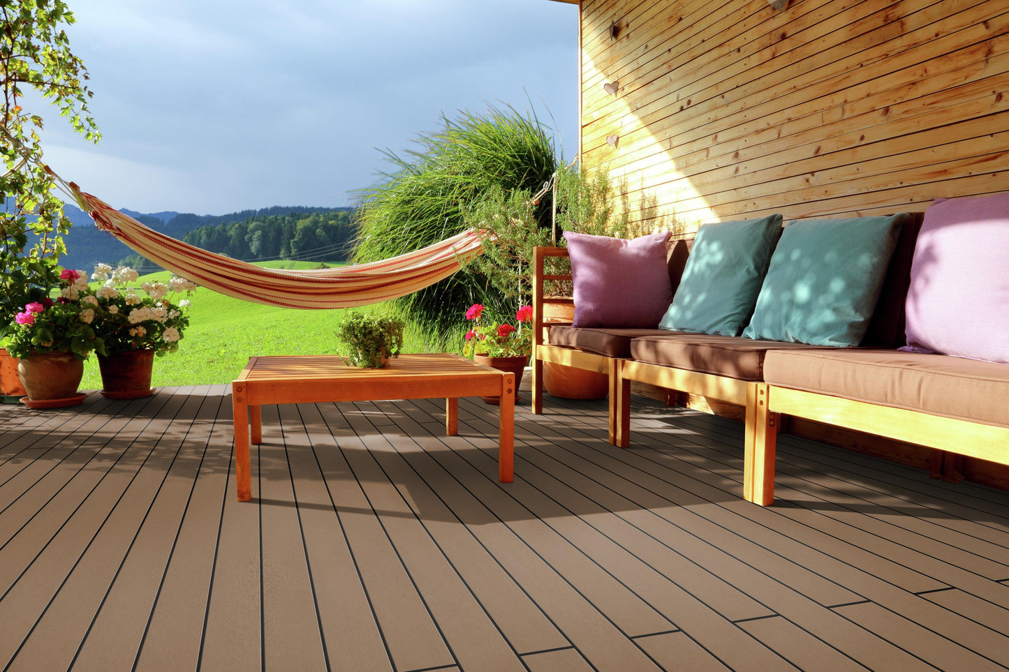 BPC Terrassendiele Massivprofil Profi