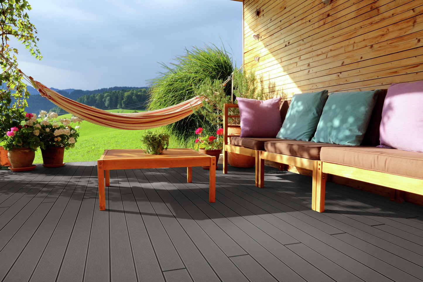 BPC Terrassendiele Massivprofil Profi