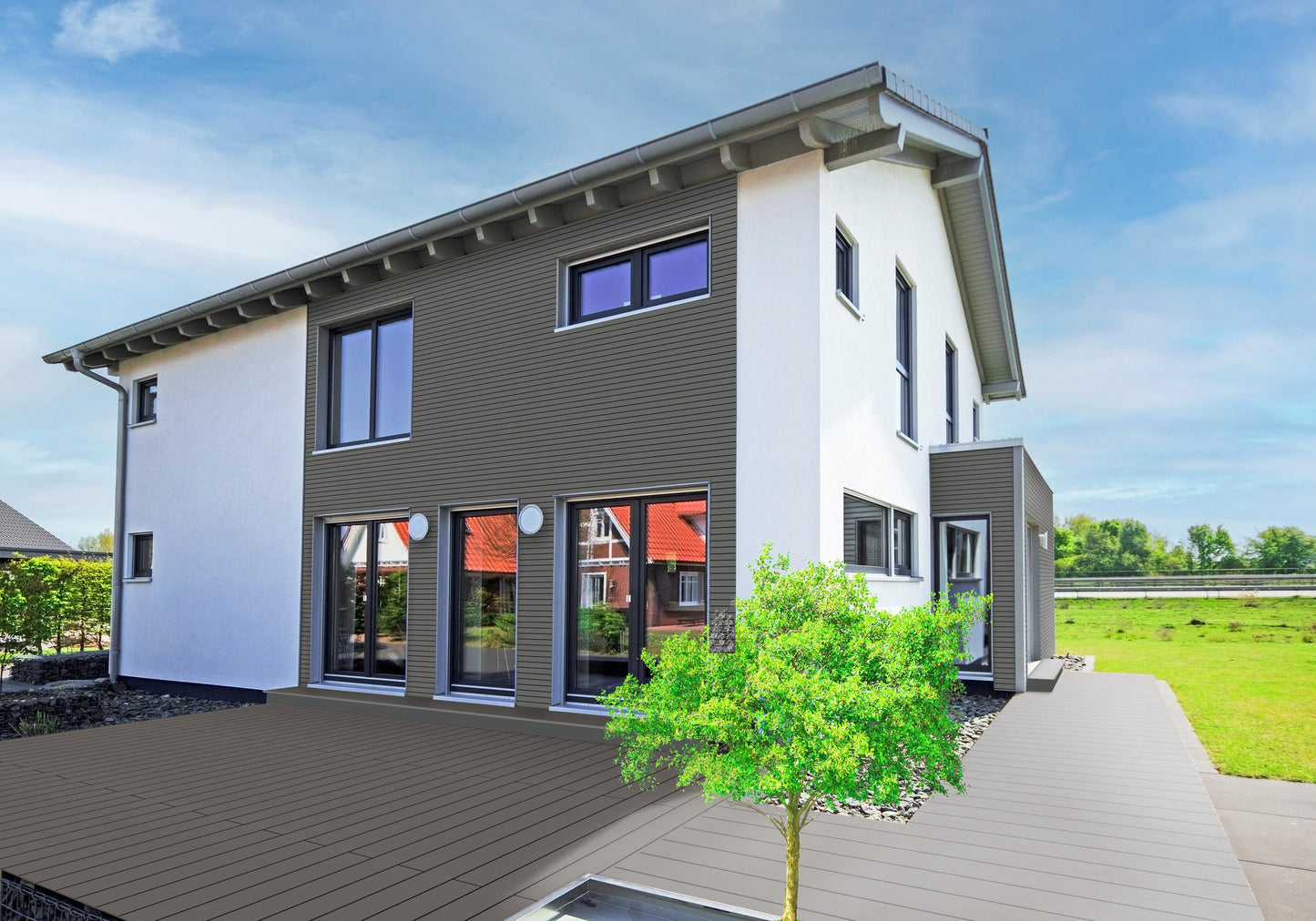 BPC Terrassendiele Massivprofil Profi