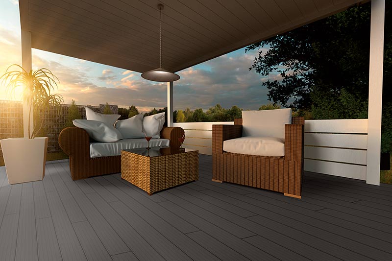 BPC Terrassendiele Massivprofil Profi