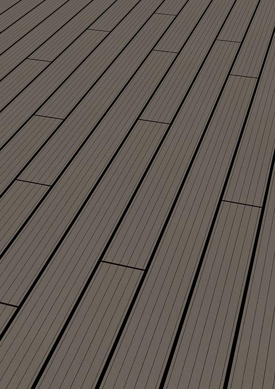 BPC Terrassendiele Massivprofil Profi