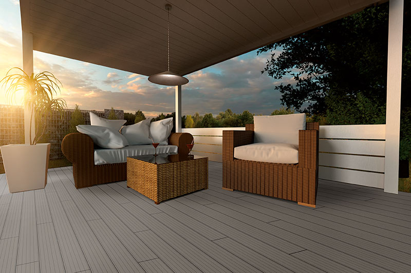 BPC Terrassendiele Massivprofil Profi