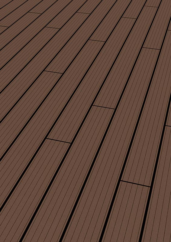 BPC Terrassendiele Massivprofil Profi