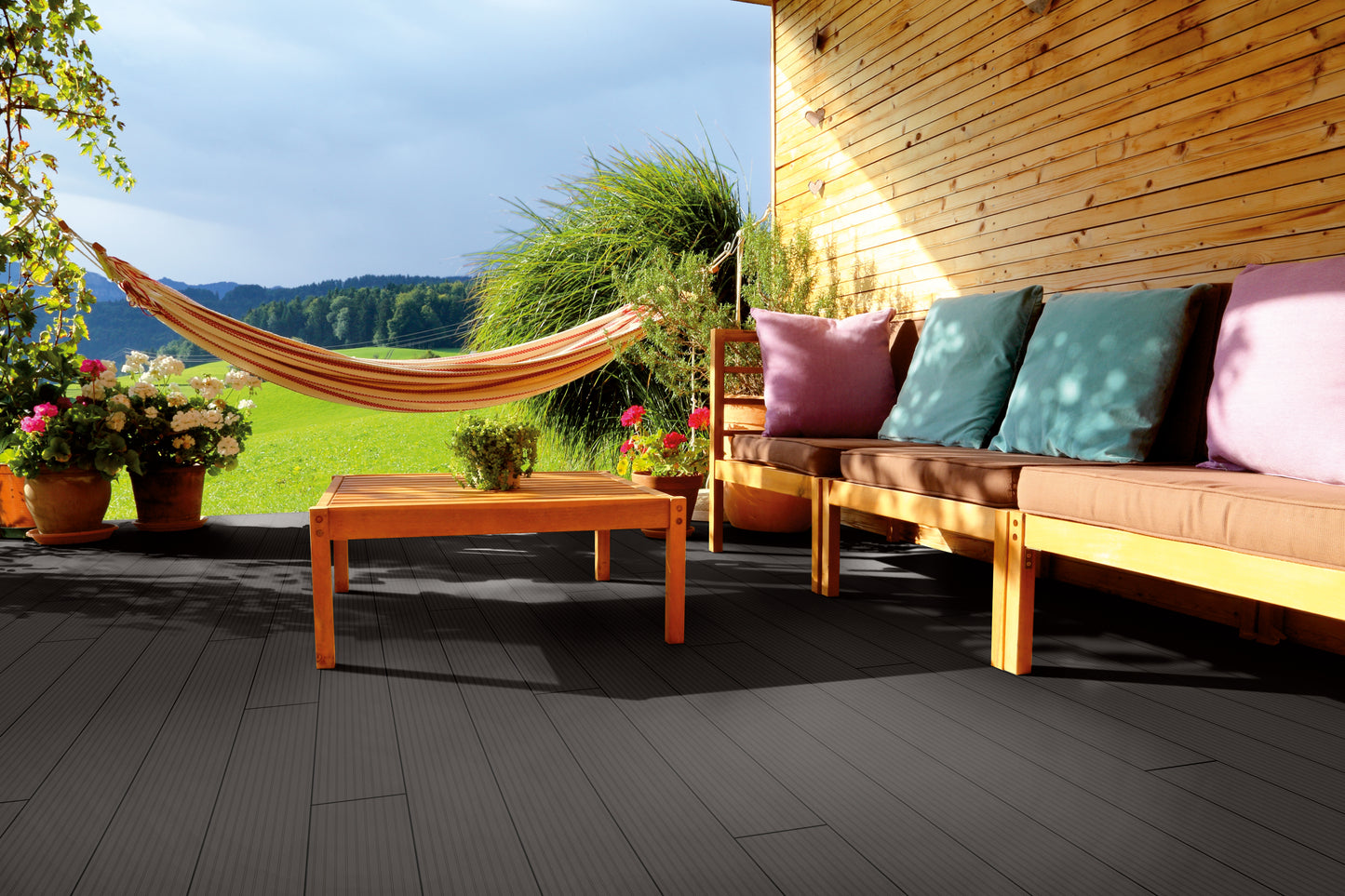 BPC Terrassendiele Massivprofil Pro Solid