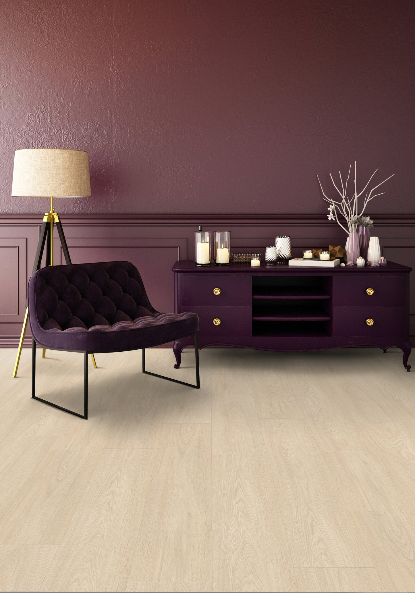 Gerflor Virtuo 55 Glue Down | BLOMMA CREAM 1463