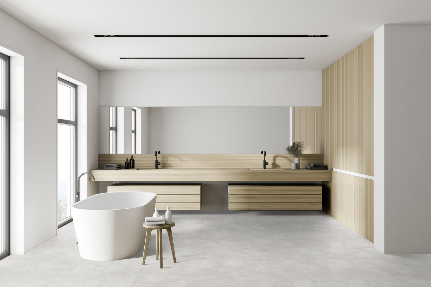 Gerflor SENSO PREMIUM CLIC | PEPPER LIGHT Fliese 0890