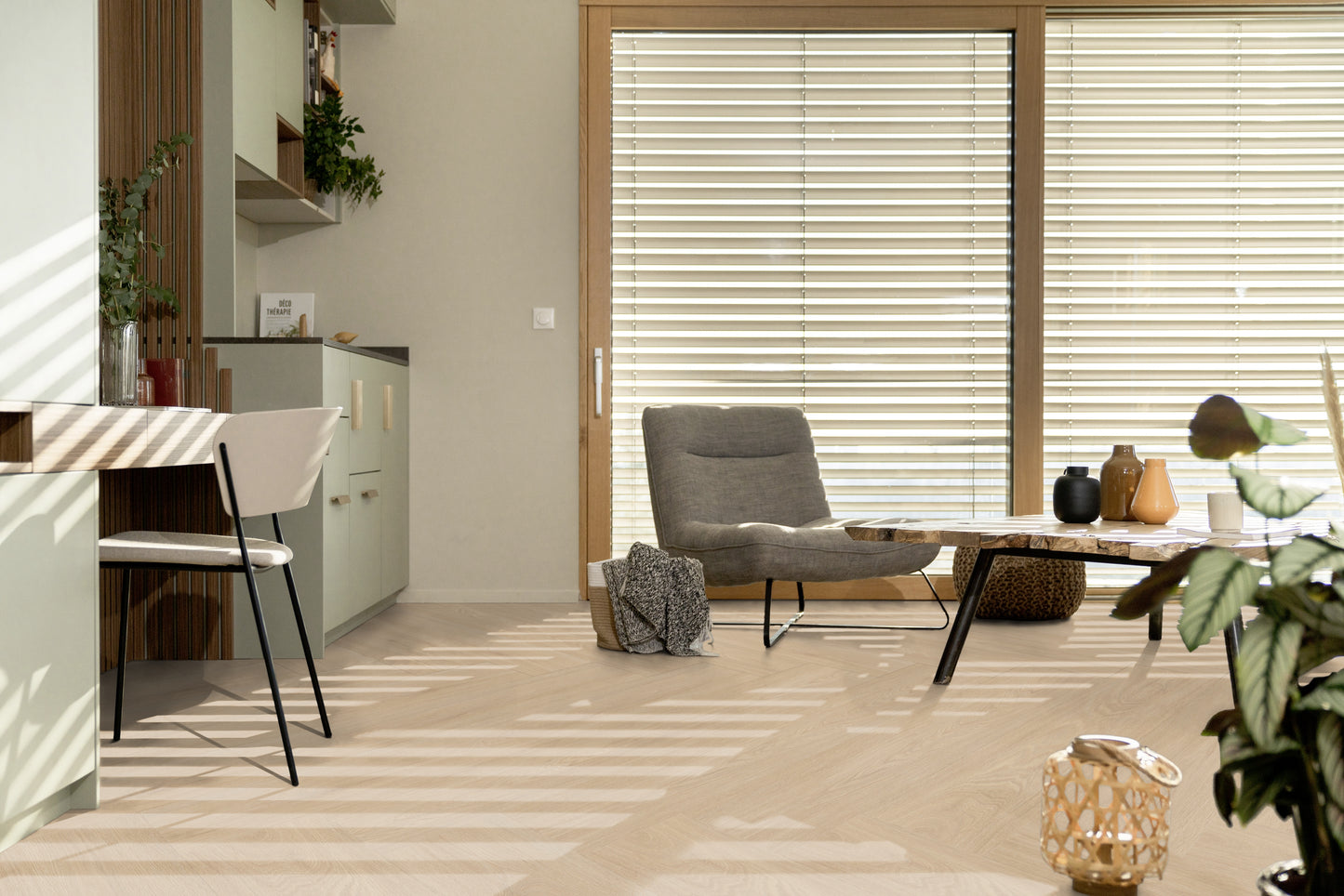 Gerflor Virtuo 55 Glue Down | BLOMMA BEIGE 1460