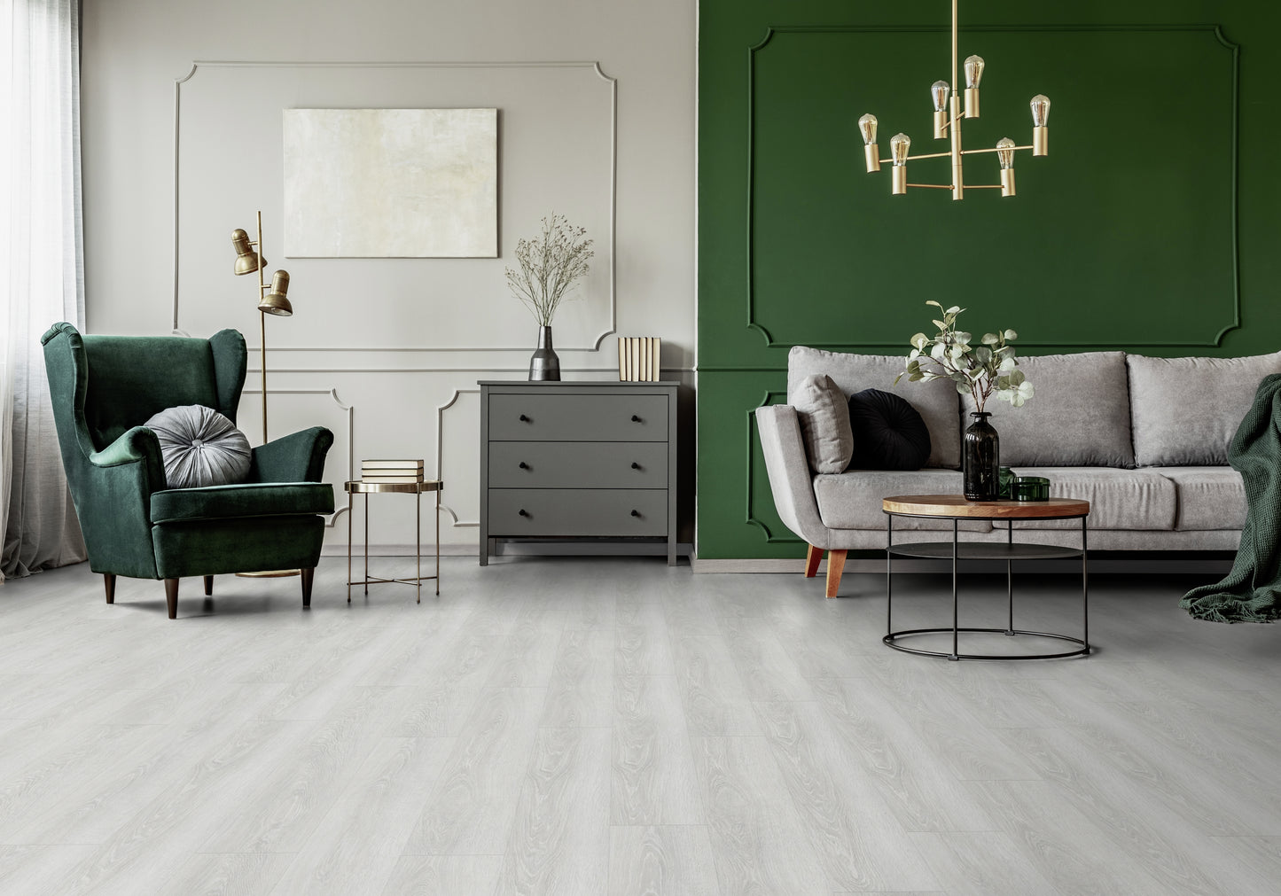 Gerflor Virtuo 55 Glue Down | BOHEM LIGHT GREY (EIR) 1459