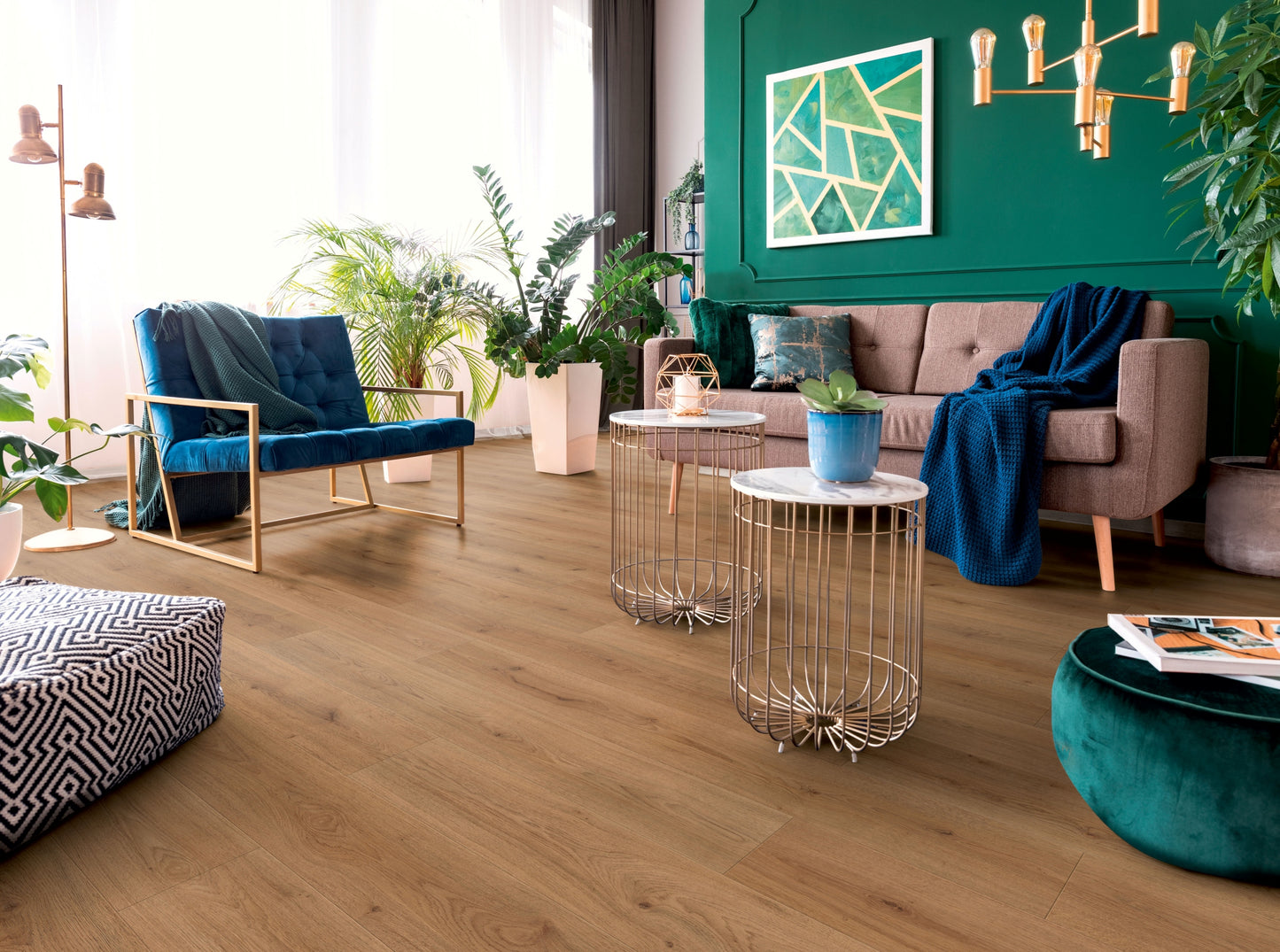 Kronotex Serie Laminat Advanced Click Cusco Eiche Natur D3125