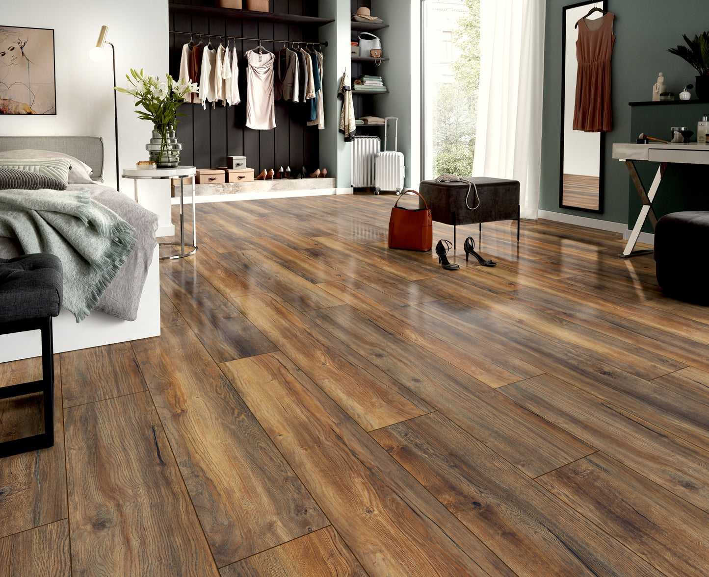 Kronotex Laminat Exquisit Plus Click Eiche Nottingham / Harbour Oak D3570