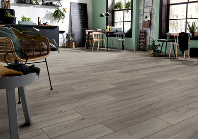 Kronotex Serie Laminat Advanced Click Century Oak grey D4175