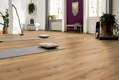 Kronotex HQ Serie Laminat Advanced Click Century Oak beige / Indiana Eiche D4176