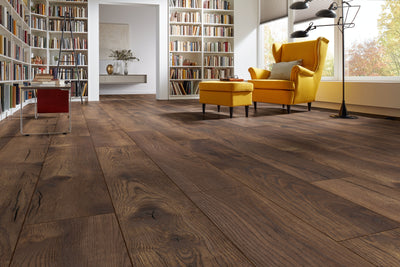 Kronotex Laminat Exquisit Plus Click Pettersson Eiche Dunkel D4766