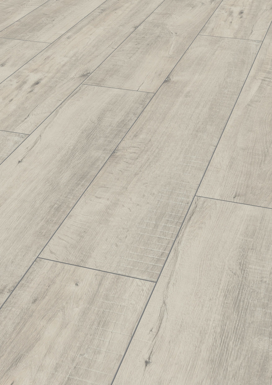 Kronotex Laminat Exquisit Plus Click Gala Eiche Weiß D4787
