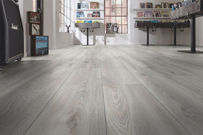 Kronotex Laminat Mammut Plus Click Makro Eiche Weiß D4793