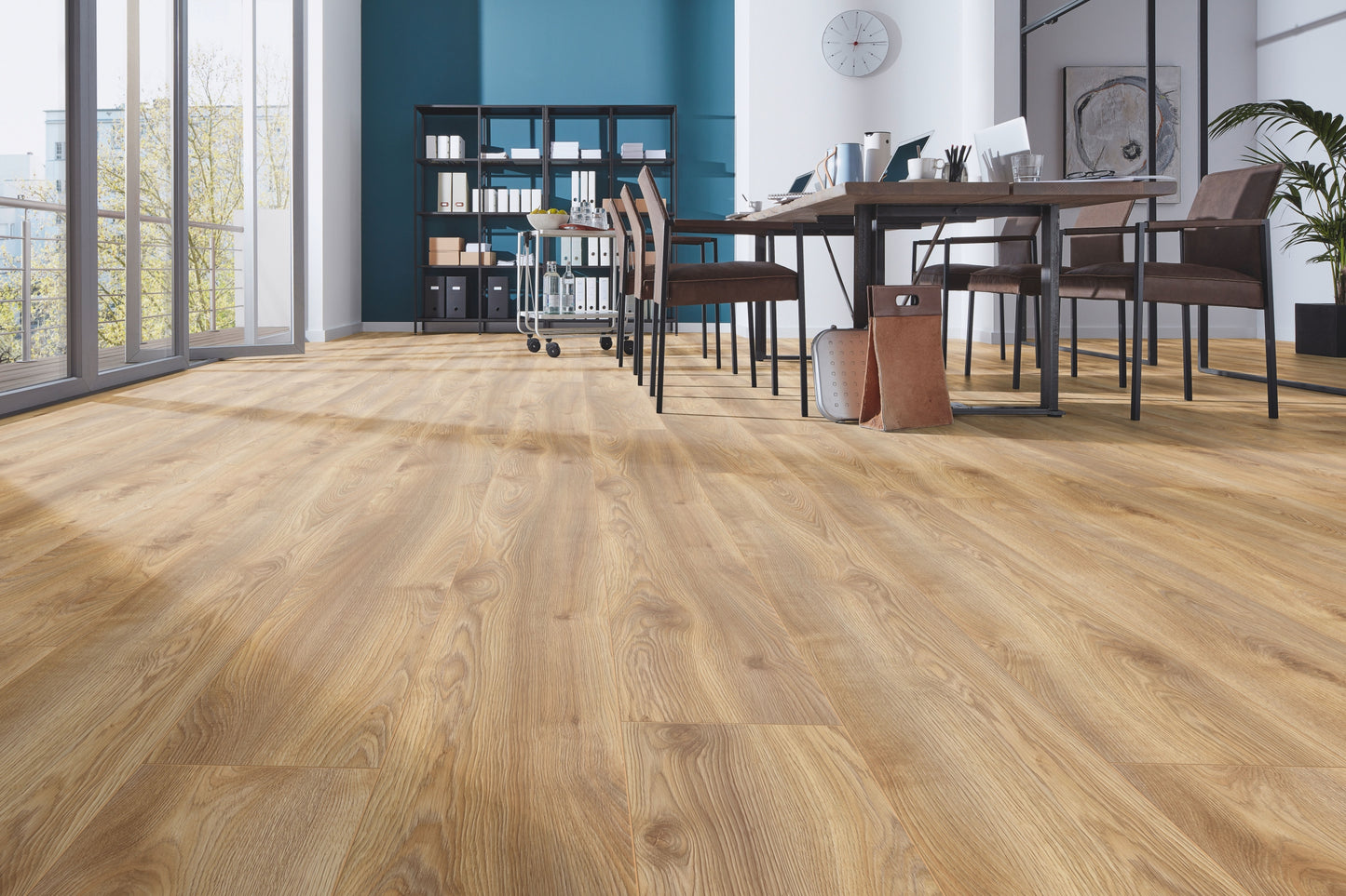 Kronotex Laminat Mammut Plus Click Makro Eiche Natur D4794